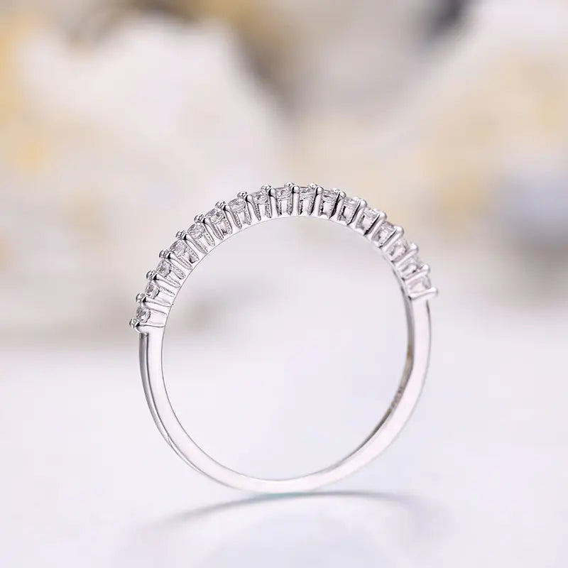 925 Sterling Silver Ring with Zirconia, Original Design