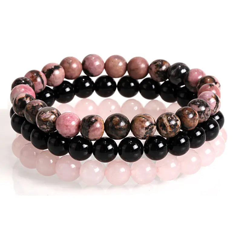 Fashionable Beaded Yoga Bracelet Combination Set
