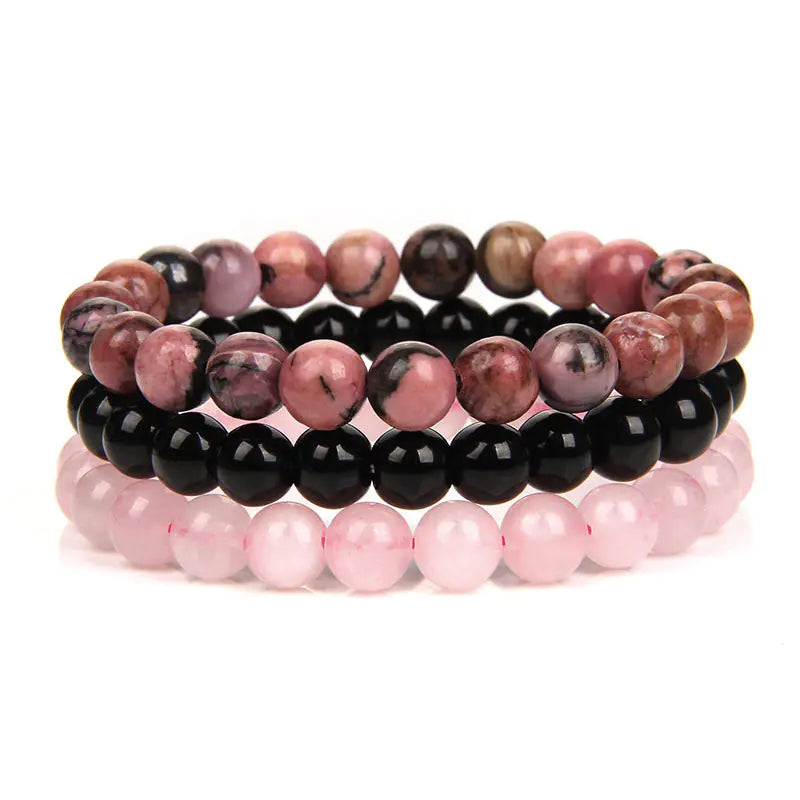 Fashionable Beaded Yoga Bracelet Combination Set