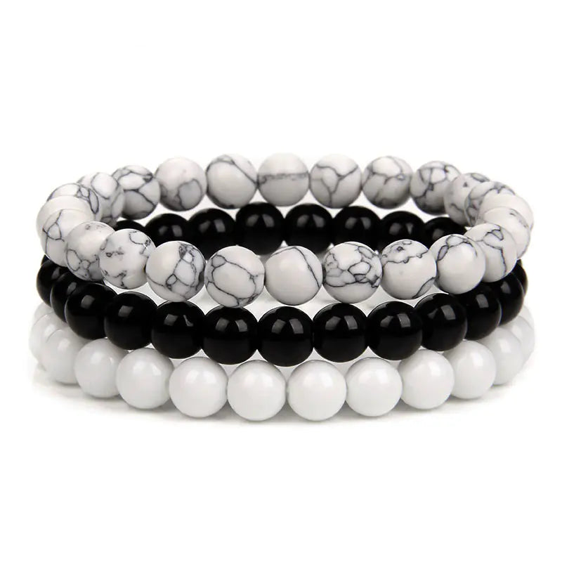 Fashionable Beaded Yoga Bracelet Combination Set