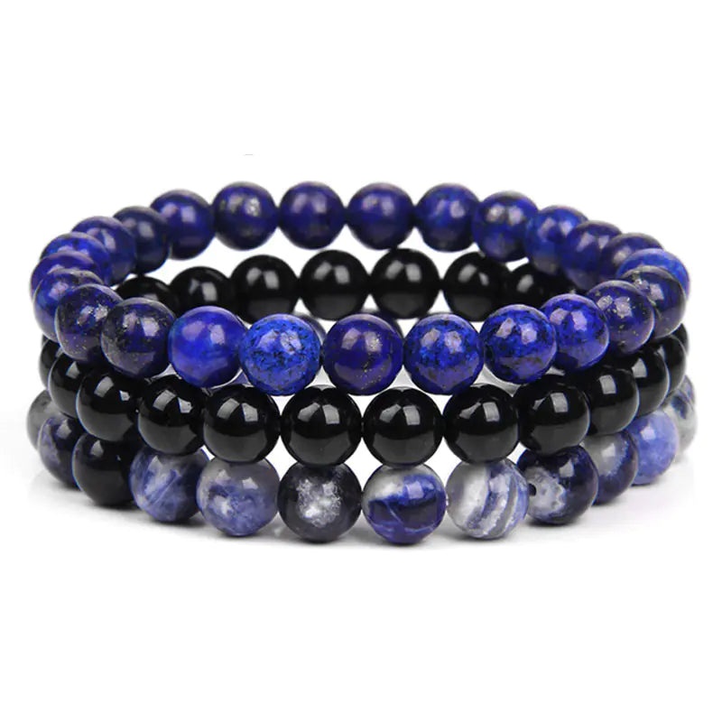 Fashionable Beaded Yoga Bracelet Combination Set