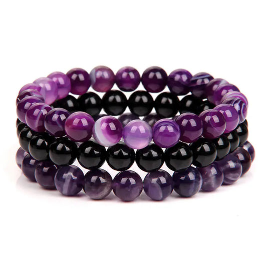 Fashionable Beaded Yoga Bracelet Combination Set