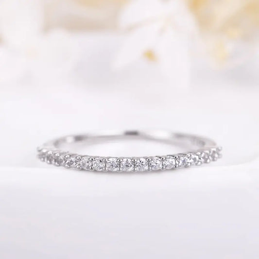 925 Sterling Silver Ring with Zirconia, Original Design