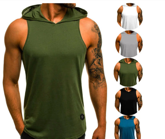 Hooded Vest and Sleeveless Tank Top Collection