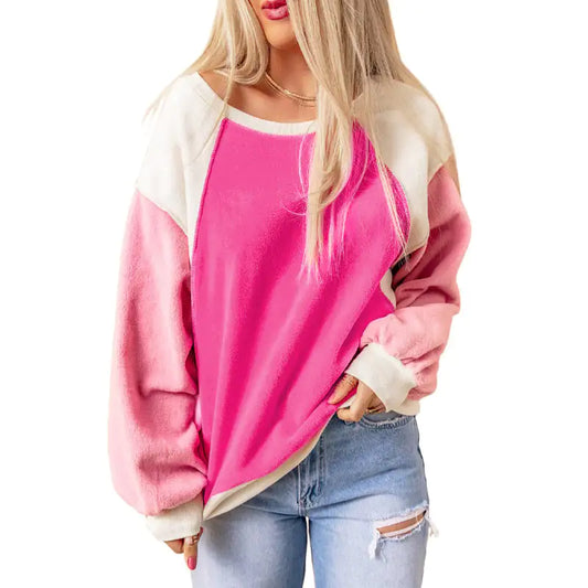 Chic Loose Fit Round Neck Sweater